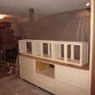 Wk 5 - Day 3 - Cabinets Being Installed.