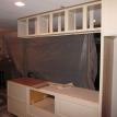 Wk 5 - Day 4 - Cabinets Breakfast Bar & Fridge