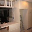 Wk 5 - Day 4 - Cabinets Breakfast Bar & Fridge